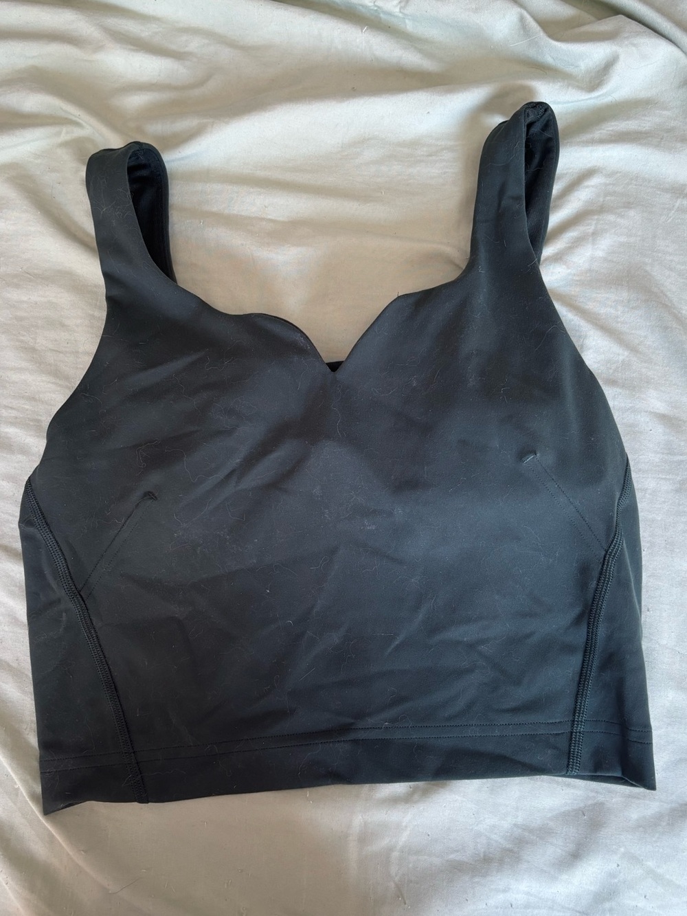 Dark Green Lululemon Align Tank